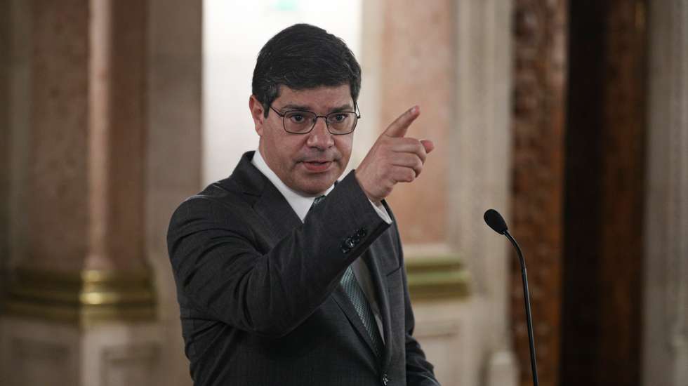 Eleição dos vice-presidentes, secretários e vice-secretários da Assembleia da República da XV Legislatura. O lider parlamentar do Partido Socialista (PS), Eurico Brilhante Dias Lisboa, 31 de Março de 2022. FILIPE AMORIM/OBSERVADOR