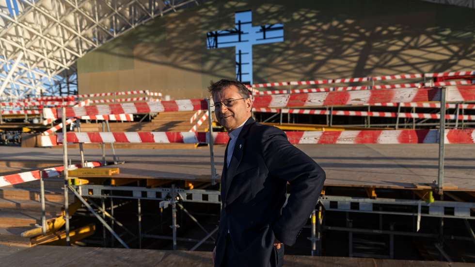"O que trago dos jovens ucranianos é esta força enorme, esta força que vem da fé", disse bispo Américo Aguiar