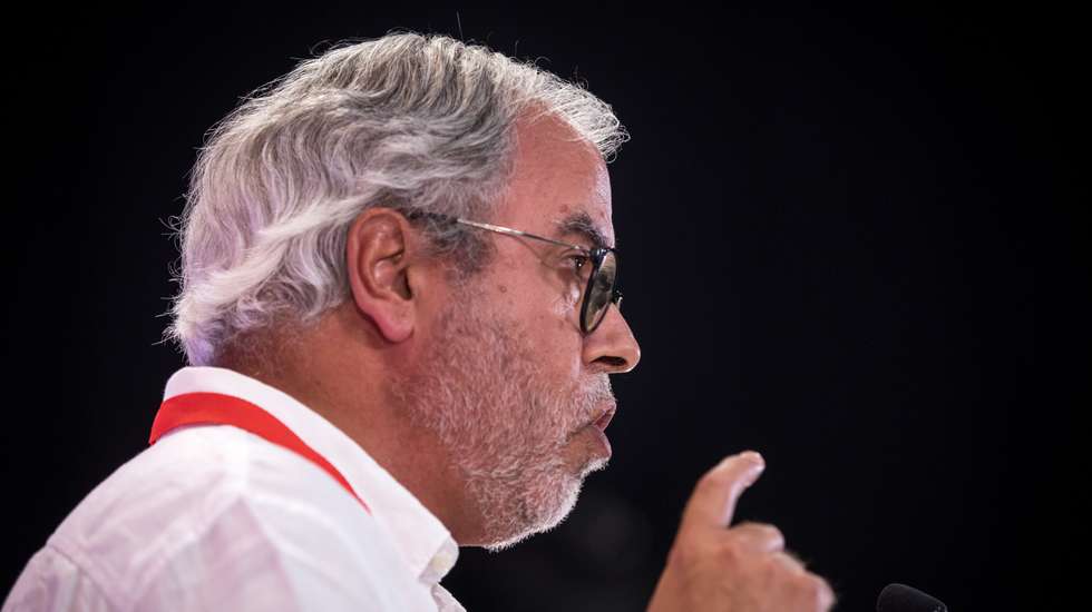 XIII Convenção Nacional do Bloco de Esquerda (BE): Intervenção de José Manuel Pureza, ex-deputado do partido. 28 de Maio de 2023 Complexo Desportivo Municipal do Casal Vistoso, Lisboa TOMÁS SILVA/OBSERVADOR