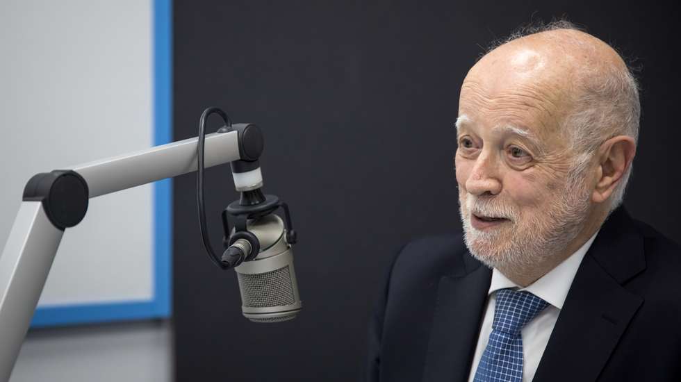 Entrevista ao advogado, José António Barreiros, para o programa de rádio "Justiça Cega" do Observador. 28 de Abril de 2023 Alvalade, Lisboa TOMÁS SILVA/OBSERVADOR