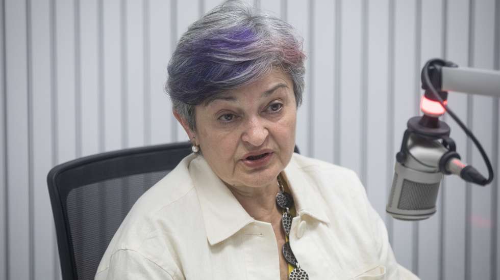 Novo Aeroporto: entrevista à responsável pela Comissão Técnica Independente (CTI), Rosário Partidário. 28 de Abril de 2023 Alvalade, Lisboa TOMÁS SILVA/OBSERVADOR