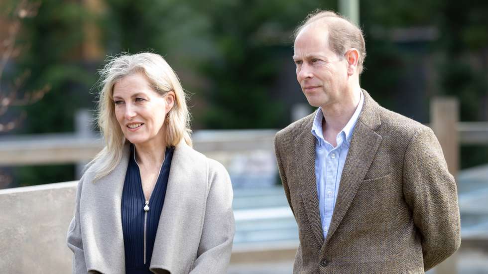 The Earl &amp;amp; Countess Of Wessex Visit Frimley Park Hospital In Camberley