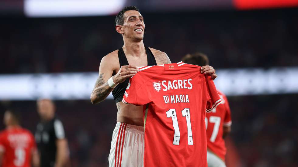 O avançado argentino marcou o único golo do jogo já durante a segunda parte