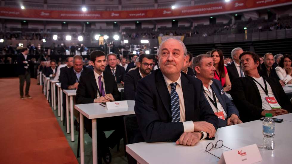 CONGRESSO PSD: Último discurso de Rui Rio como líder do PSD, no 40º Congresso Nacional do Partido Social Democrata (PSD), no Pavilhão Rosa Mota, no Porto. 1 de Julho de 2022 Pavilhão Rosa Mota, Porto TOMÁS SILVA/OBSERVADOR