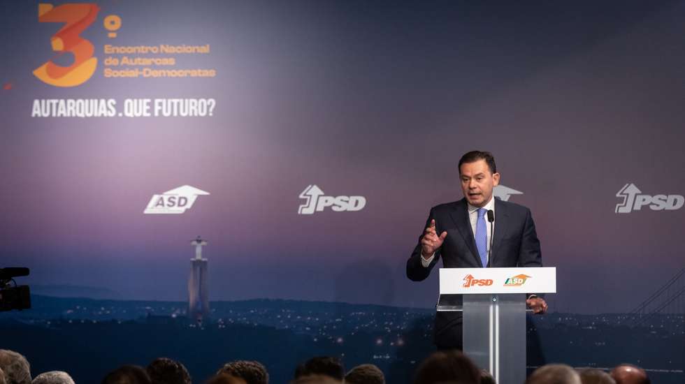 3.º Encontro Nacional de Autarcas Social Democratas (ASD): com o tema “Autarquias. Que futuro?”, a cargo do presidente do PSD, Luís Montenegro, e de Hélder Sousa Silva, presidente desta estrutura autónoma do PSD. 20 de Maio de 2023 Epic Sana Hotel, Lisboa TOMÁS SILVA/OBSERVADOR