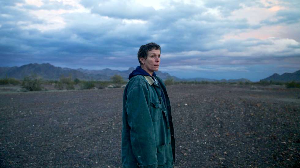 A interpretação da protagonista de "Nomadland - Sobreviver na América" não deu a Frances McDormand o Globo de Melhor Atriz, mas o filme venceu Melhor Drama e Melhor Realizador