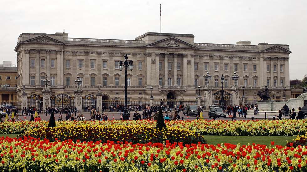 Preparations Begin On The Stands That Will Hold Members Of The Press During The Royal Wedding