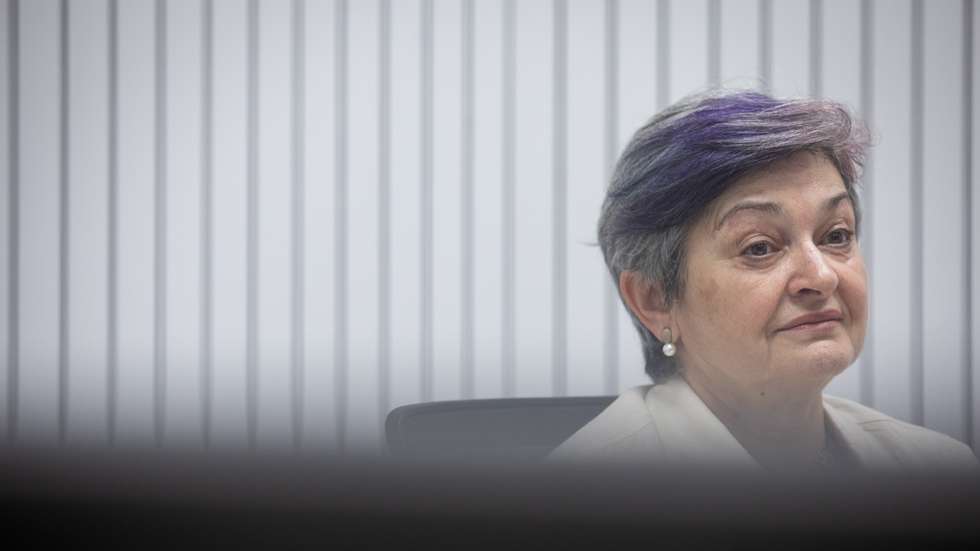 Novo Aeroporto: entrevista à responsável pela Comissão Técnica Independente (CTI), Rosário Partidário. 28 de Abril de 2023 Alvalade, Lisboa TOMÁS SILVA/OBSERVADOR