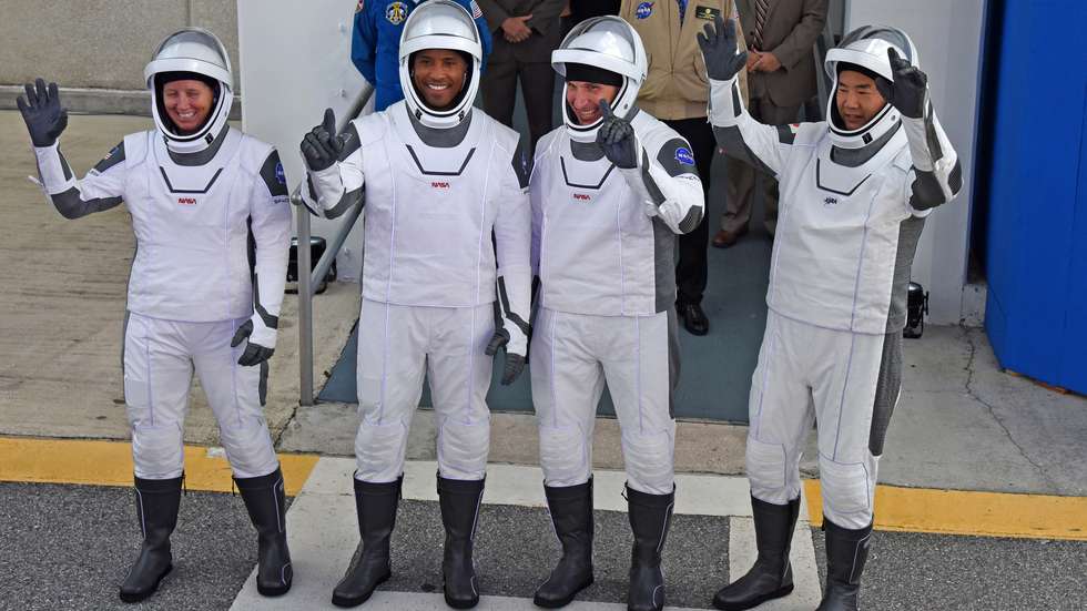 SpaceX And NASA Launches Crew Dragon Capsule With Four Astronauts To The International Space Station