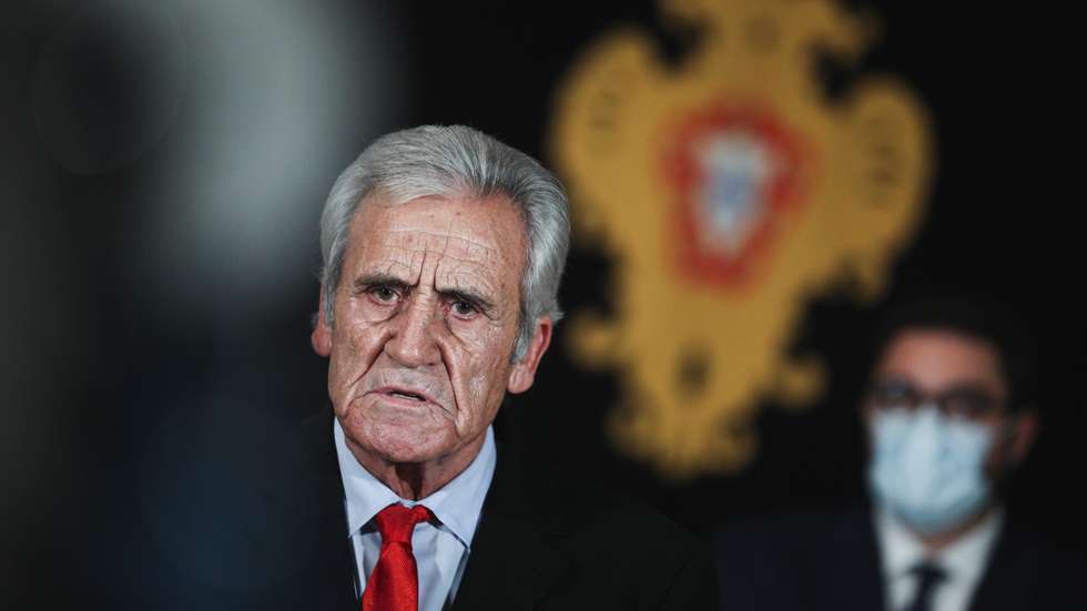 Jerónimo de Sousa, secretário-geral do Partido Comunista Português (PCP), recebido pelo Presidente da República, Marcelo Rebelo de Sousa, no Palácio de São Bento, em audiência aos Partidos Políticos representados na Assembleia da República. 30 de Outubro de 2021 FILIPE AMORIM/OBSERVADOR