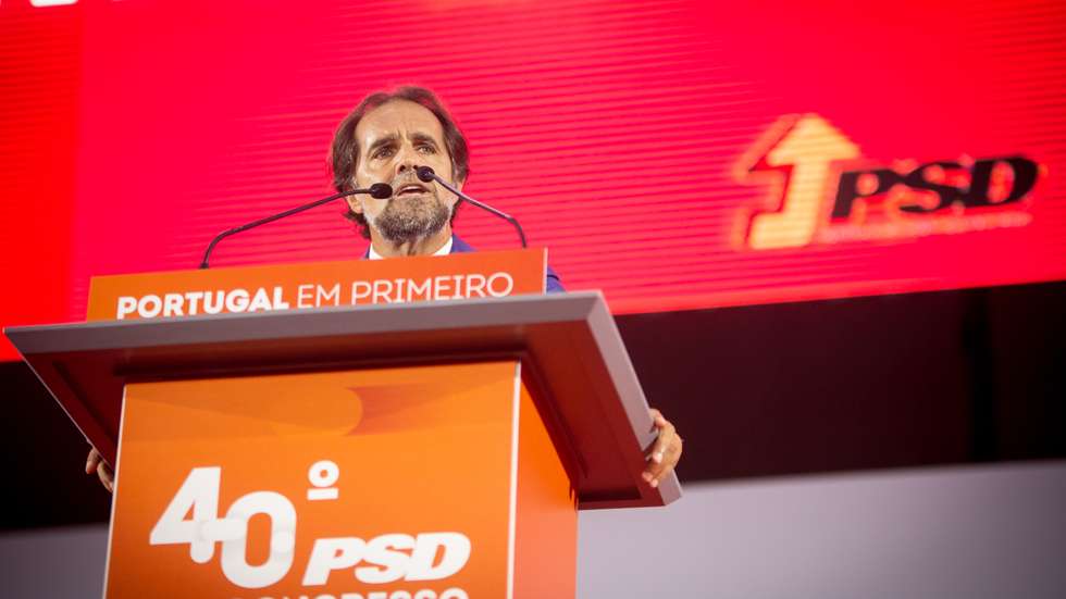 CONGRESSO PSD: Intervenção de Miguel Albuquerque, presidente do governo regional da Madeira e mandatário de Luís Montenegro, no 40º Congresso Nacional do Partido Social Democrata (PSD), no Pavilhão Rosa Mota, no Porto. 2 de Julho de 2022 Pavilhão Rosa Mota, Porto TOMÁS SILVA/OBSERVADOR
