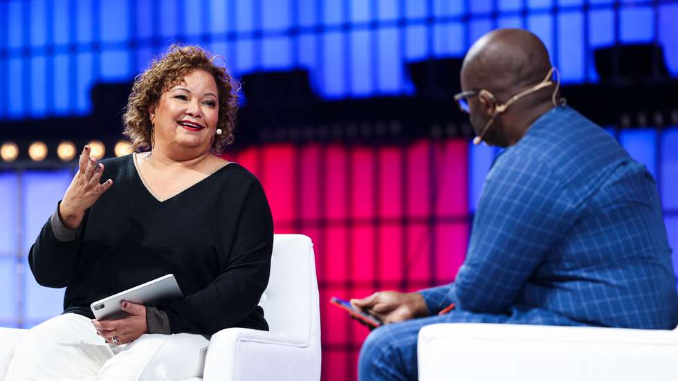 Lisa Jackson regressou à Web Summit, depois de ter passado pela cimeira em 2018.