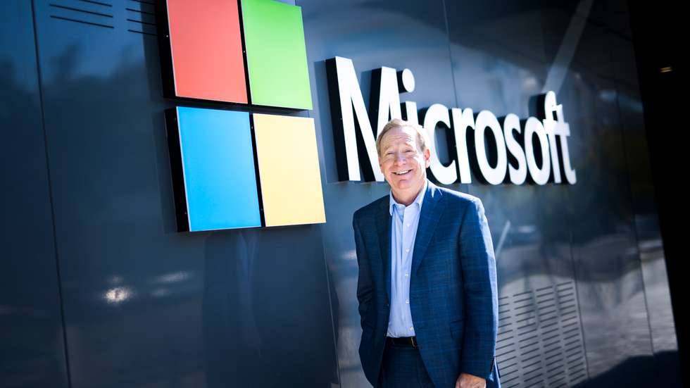 Brad Smith está nestes dias em Portugal para a Web Summit