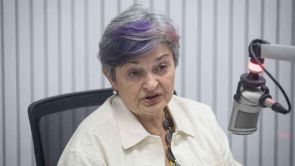 Novo Aeroporto: entrevista à responsável pela Comissão Técnica Independente (CTI), Rosário Partidário. 28 de Abril de 2023 Alvalade, Lisboa TOMÁS SILVA/OBSERVADOR