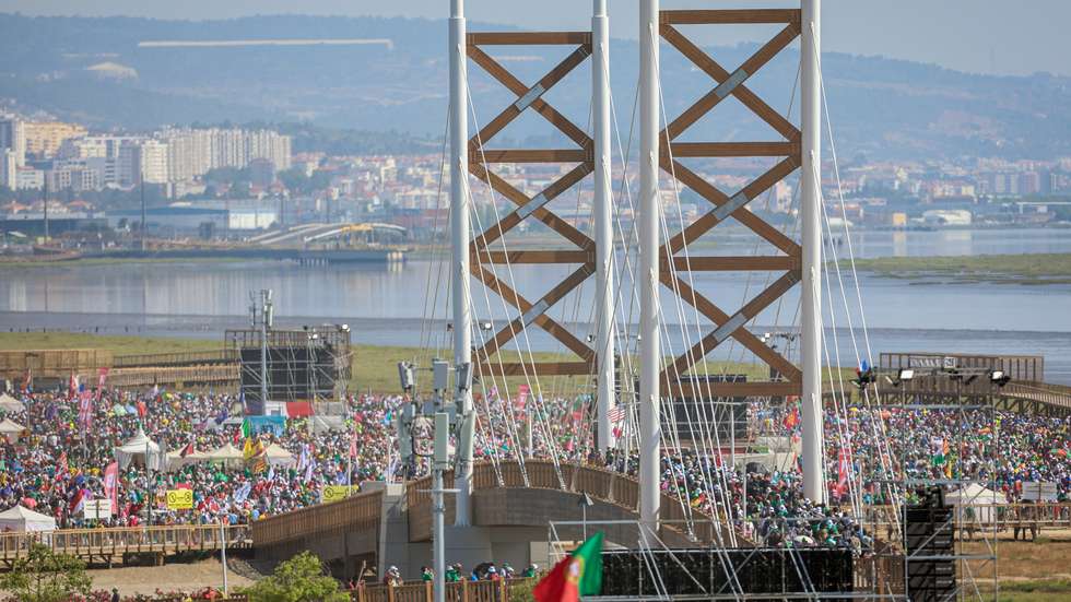 O parque foi criado em 2023 para acolher a Jornada Mundial da Juventude