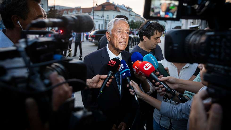 Marcelo Rebelo de Sousa chegou à Polónia na segunda-feira, 20 de agosto