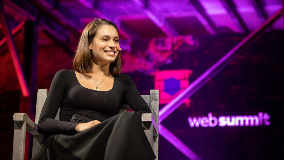 Daniela Melchior esteve no palco Content Makers da Web Summit para falar sobre a preparação do papel que teve em Suicide Squad