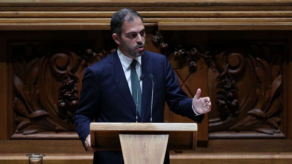Sessão plenária na Assembleia da República, com a presença do Governo para o debate do estado da Nação. Ministro do Ambiente e da Ação Climática Duarte Cordeiro Lisboa, 20 de Julho de 2022. FILIPE AMORIM/OBSERVADOR