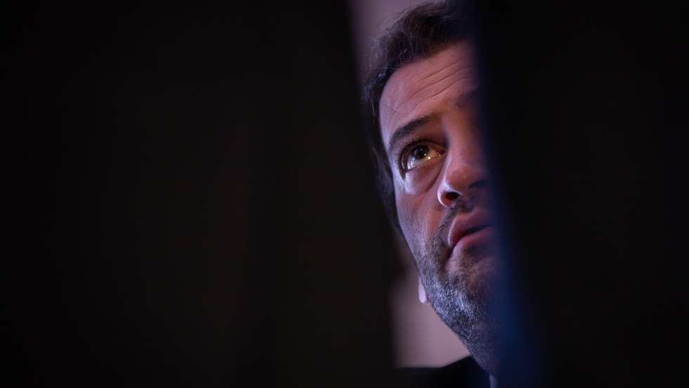 CONGRESSO DO CHEGA: André Ventura, líder do partido CHEGA, no 4º Congresso Nacional do Partido. 26 de Novembro de 2021, Viseu TOMÁS SILVA/OBSERVADOR