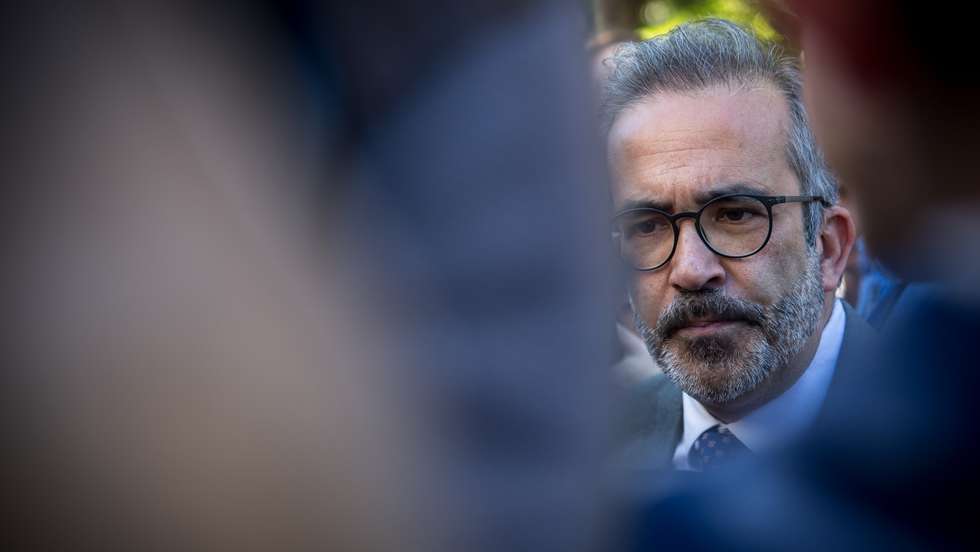 CONGRESSO PSD: Chegada de Paulo Rangel, ao 40º Congresso Nacional do Partido Social Democrata (PSD), no Pavilhão Rosa Mota, no Porto. 2 de Julho de 2022 Pavilhão Rosa Mota, Porto TOMÁS SILVA/OBSERVADOR