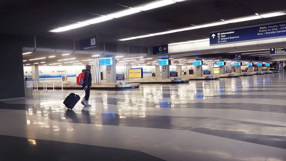 Airports Across Country See Dramatic Slowdown Over Coronavirus Impacts On Travel
