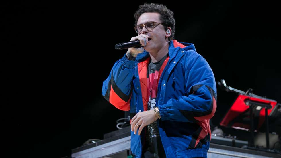 Logic num concerto realizado nos Estados Unidos da América