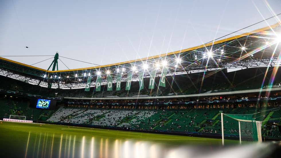 Estádio de alvalade durante o jogo entre o Sporting Clube de Portugal e o Olympique de Marselha no estádio de Alvalade, a contar para a 4ª jornada do grupo D da fase de grupos da Liga dos Campeões 2022/23. Lisboa, 12 de Outubro de 2022. FILIPE AMORIM/OBSERVADOR