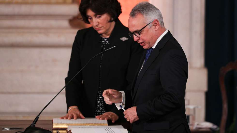 Cerimónia de tomada de posse do XXIII Governo Constitucional, no Palácio da Ajuda. O Presidente da República, Marcelo Rebelo de Sousa, deu posse ao Governo liderado pelo Primeiro-Ministro, António Costa. O Governo é composto por 17 ministros e 38 Secretários de Estado. Bernardo Ivo Cruz (Secretário de Estado da Internacionalização) Lisboa, 30 de Março de 2022. FILIPE AMORIM/OBSERVADOR