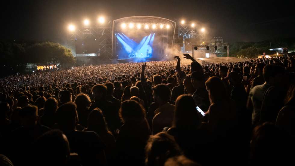Beck, que não quis ser fotografado, e os Pavement foram os cabeças de cartaz do segundo dia do festival portuense
