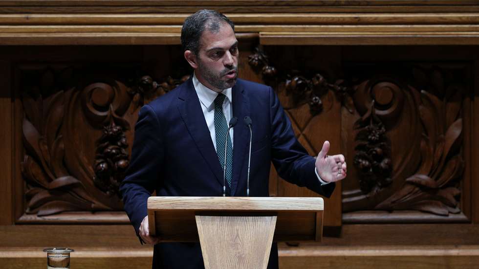 Sessão plenária na Assembleia da República, com a presença do Governo para o debate do estado da Nação. Ministro do Ambiente e da Ação Climática Duarte Cordeiro Lisboa, 20 de Julho de 2022. FILIPE AMORIM/OBSERVADOR