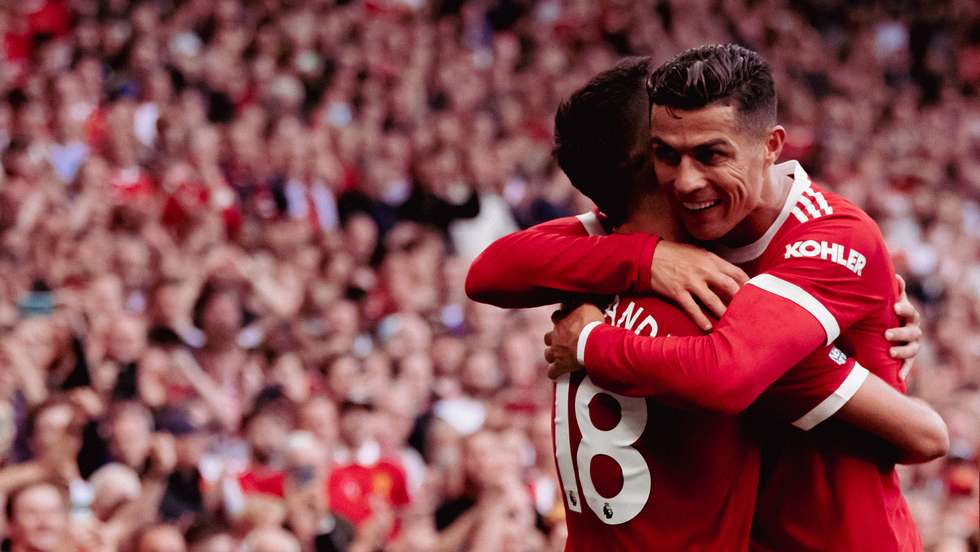 Cristiano Ronaldo é um dos futebolistas portugueses a jogar na Liga Inglesa