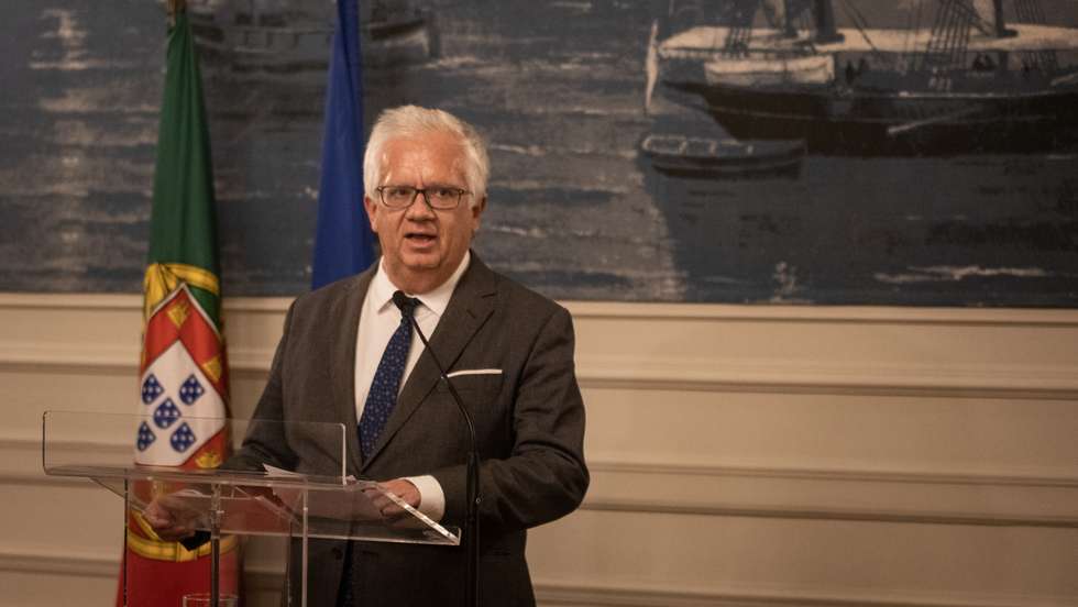 Eduardo Cabrita comunica à imprensa a sua demissão oficial no Ministério da Administração Interna. 3 de Dezembro de 2021 TOMÁS SILVA/OBSERVADOR