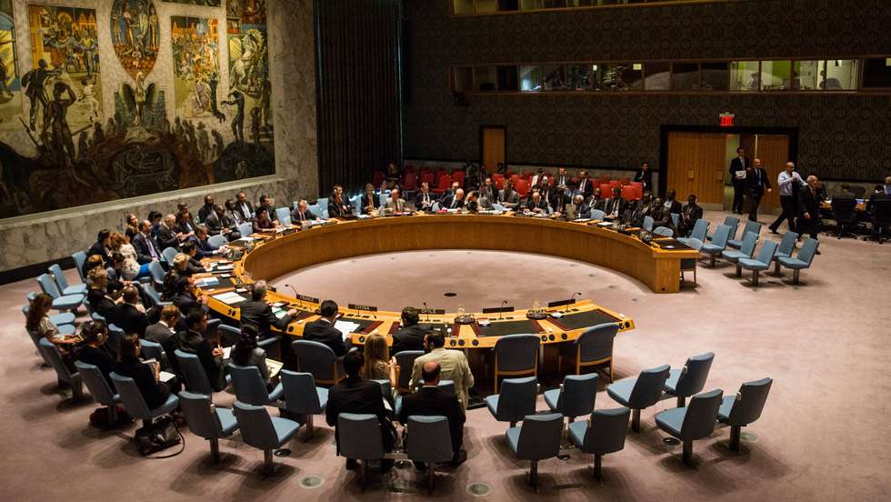 United Nations Security Council Meets On Middle East