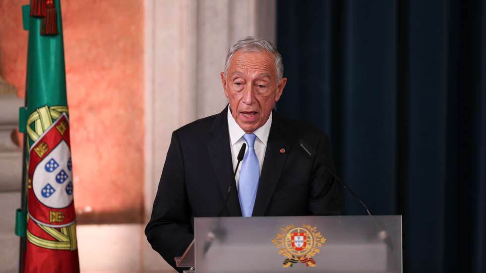Cerimónia de tomada de posse do XXIII Governo Constitucional, no Palácio da Ajuda. O Presidente da República, Marcelo Rebelo de Sousa, deu posse ao Governo liderado pelo Primeiro-Ministro, António Costa. O Governo é composto por 17 ministros e 38 Secretários de Estado. Lisboa, 30 de Março de 2022. FILIPE AMORIM/OBSERVADOR