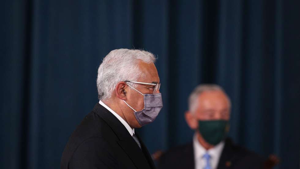 Cerimónia de tomada de posse do XXIII Governo Constitucional, no Palácio da Ajuda. O Presidente da República, Marcelo Rebelo de Sousa, deu posse ao Governo liderado pelo Primeiro-Ministro, António Costa. O Governo é composto por 17 ministros e 38 Secretários de Estado. Lisboa, 30 de Março de 2022. FILIPE AMORIM/OBSERVADOR