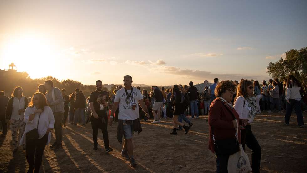 O ambiente no recinto do Rock in Rio, no Parque da Bela Vista em Lisboa Lisboa, 26 de Junho de 2022 TOMÁS SILVA/OBSERVADOR