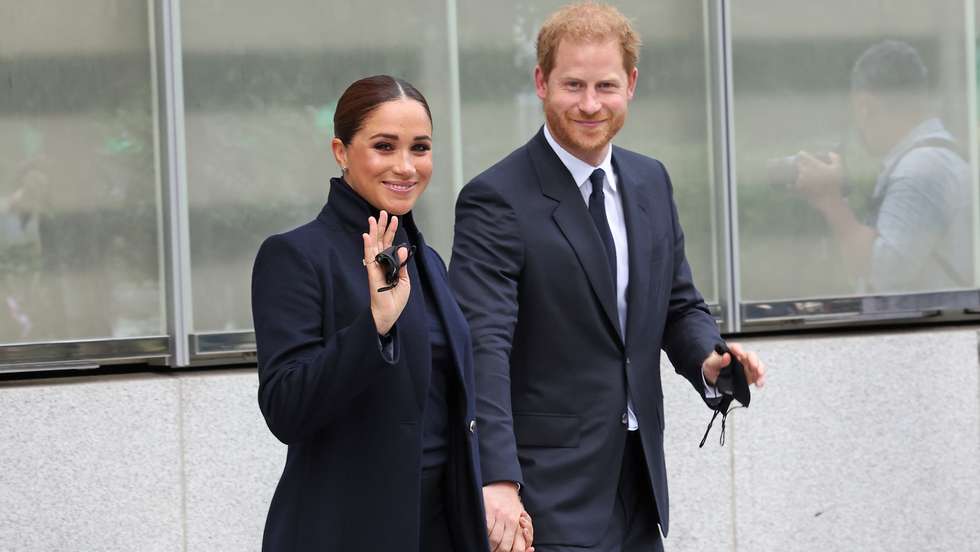 The Duke And Duchess Of Sussex Visit One World Observatory With NYC Mayor Bill De Blasio