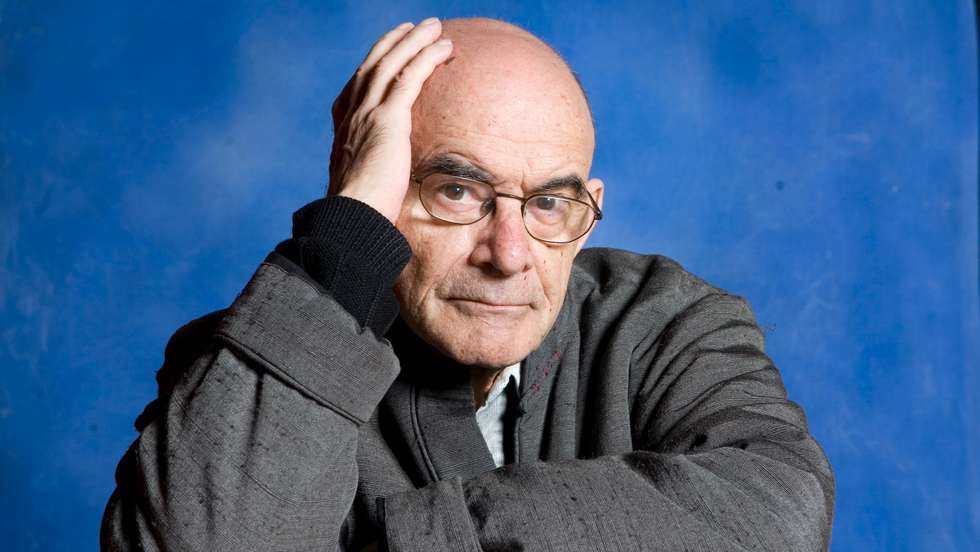 Jean-Luc Nancy em 2008, fotografado durante uma visita a Mantova, Itália