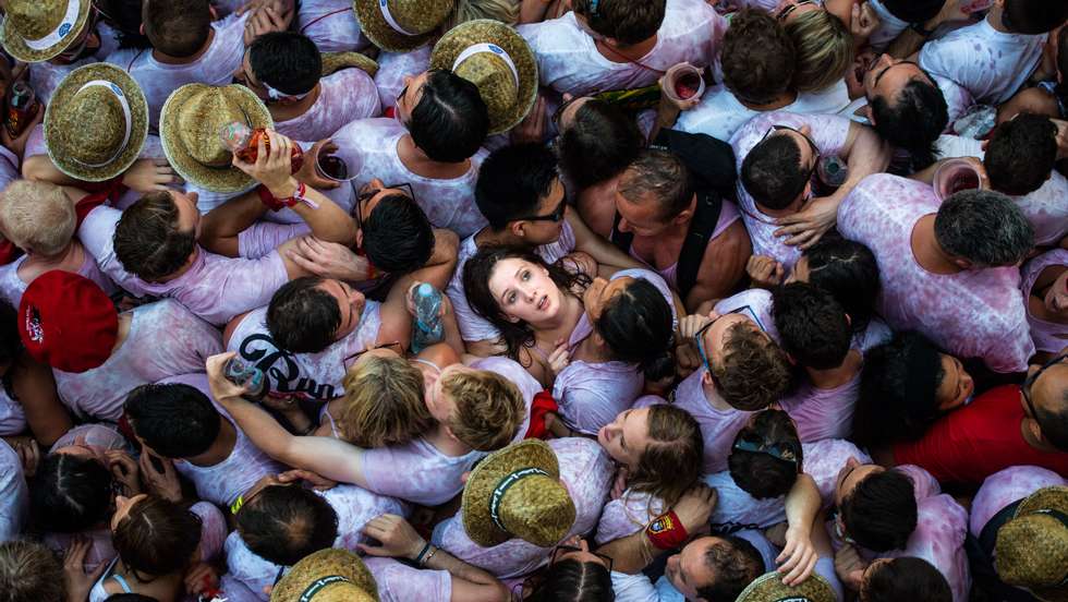 San Fermin Running of the Bulls 2015 - Day 1