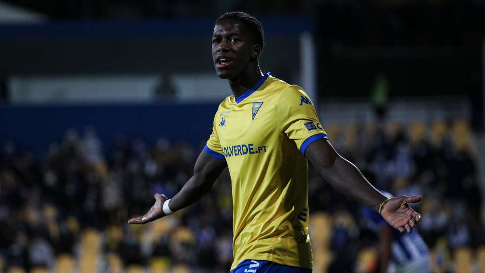 Chiquinho durante o jogo entre o Grupo Desportivo Estoril Praia SAD e o Futebol Clube do Porto no estádio António Coimbra da Mota, a contar para a 17ª jornada da Primeira Liga 2021/22. Estoril, 08 de Janeiro de 2022 FILIPE AMORIM/OBSERVADOR