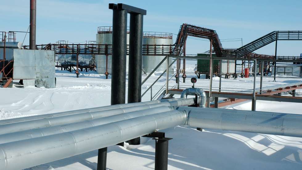 Gas Mining in Siberia