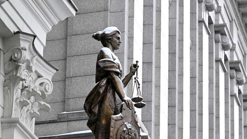 Estátua de Themis, Deusa Grega da Justiça .
