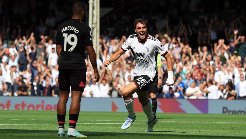 João Palhinha marcou o seu primeiro golo na Premier League ao terceiro jogo e empurrou Fulham para a primeira vitória após dois empates com Liverpool e Wolverhampton