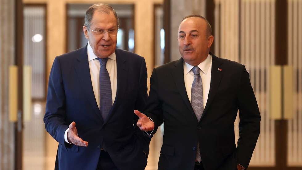Mevlut Cavusoglu - Sergey Lavrov meeting in Ankara