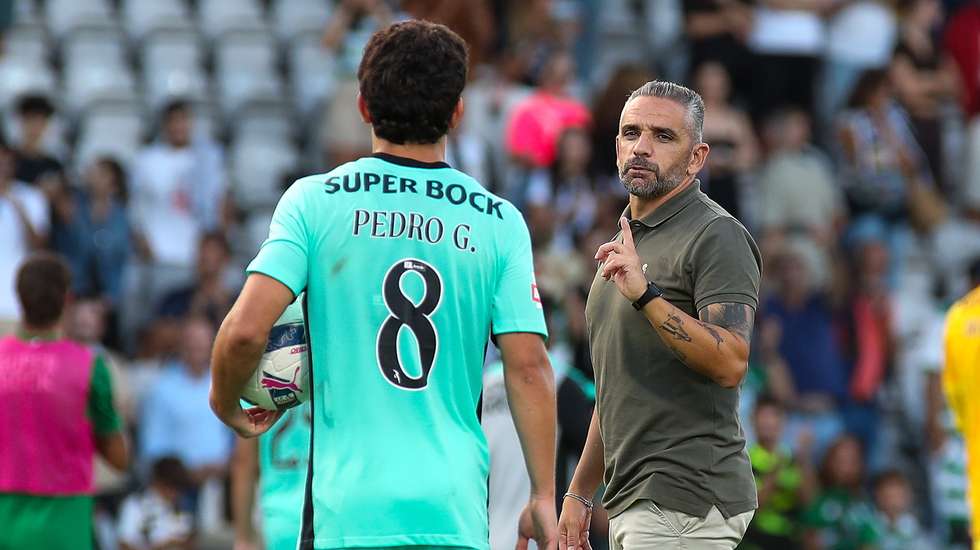 O treinador português mantém-se invicto pelos leões no Campeonato