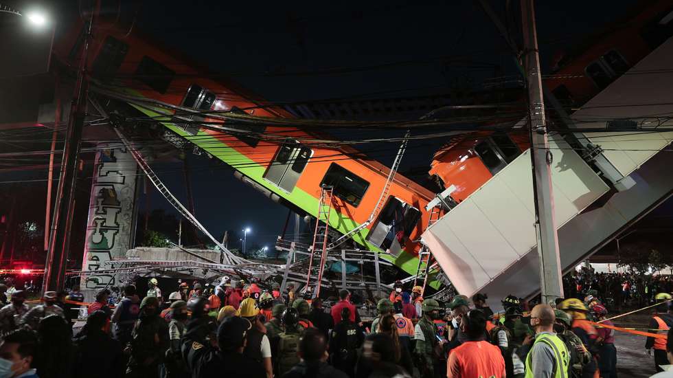 Metro Bridge Collapses in Mexico City