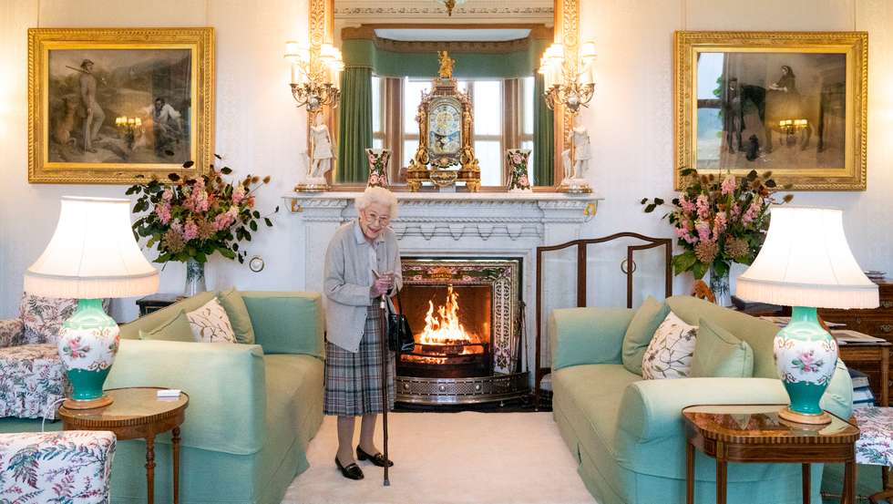 Queen Elizabeth Receives Outgoing And Incoming PMs At Balmoral