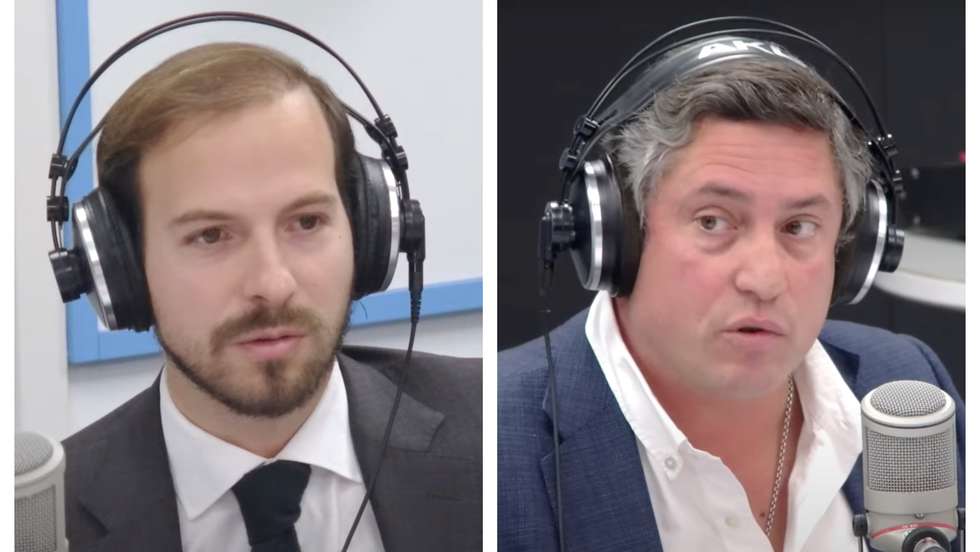 Diogo Santana Lopes (à esquerda) e José d'Aguiar (à direita) debateram a legalização do lobbying em Portugal