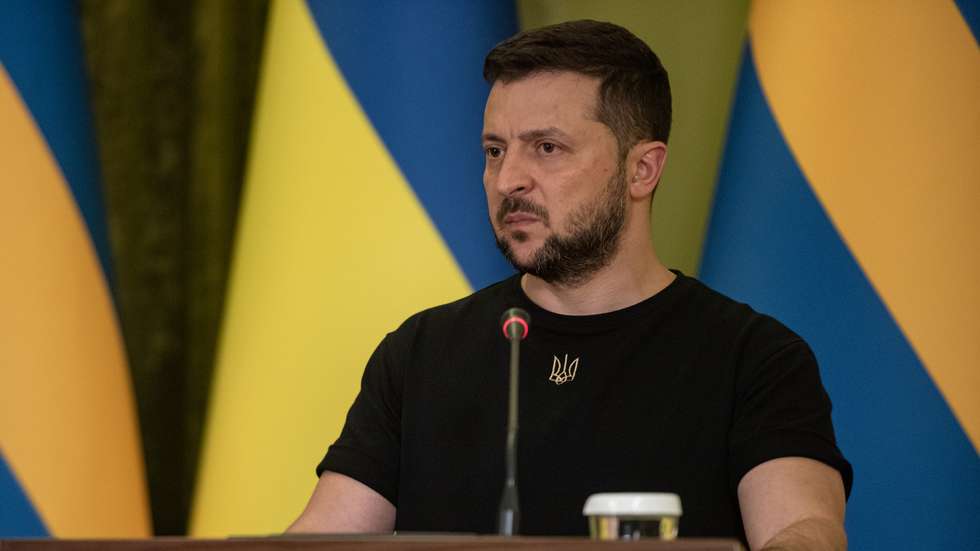 Zelensky Meets Swedish Prime Minister In Kyiv