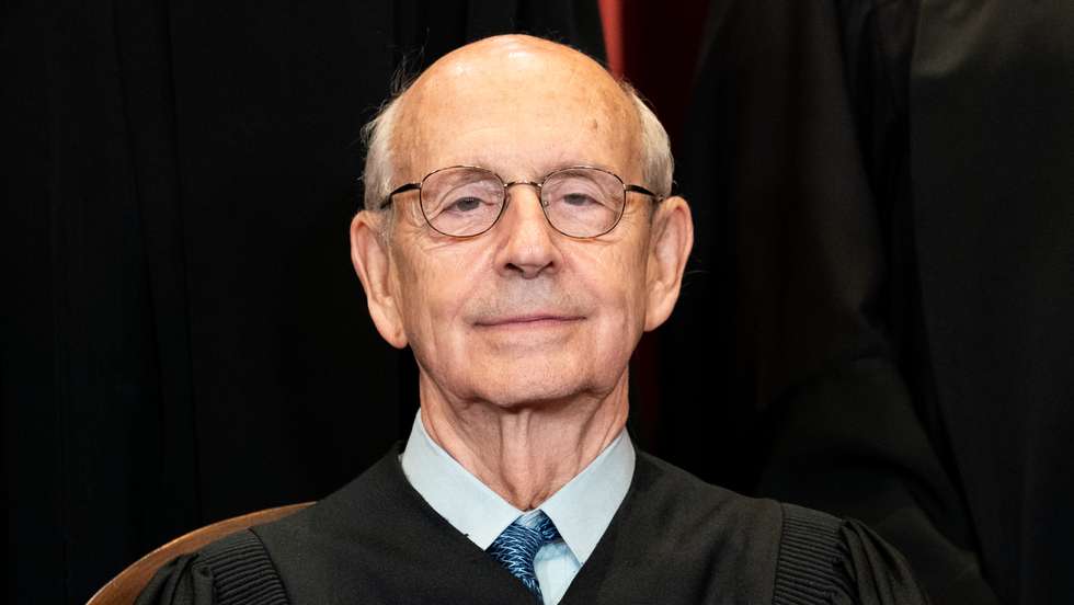 Supreme Court Justices Pose For Formal Group Photo
